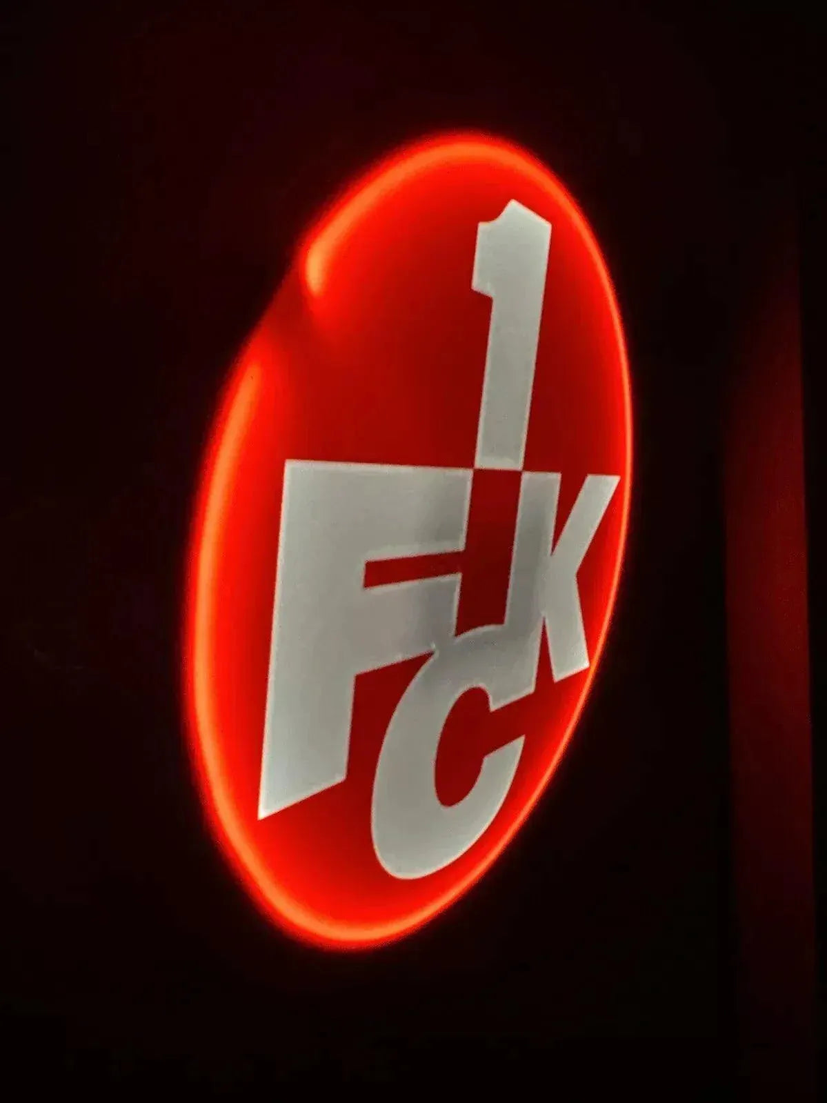 1 FC Kaiserslautern Lampe LED-Leuchtschild