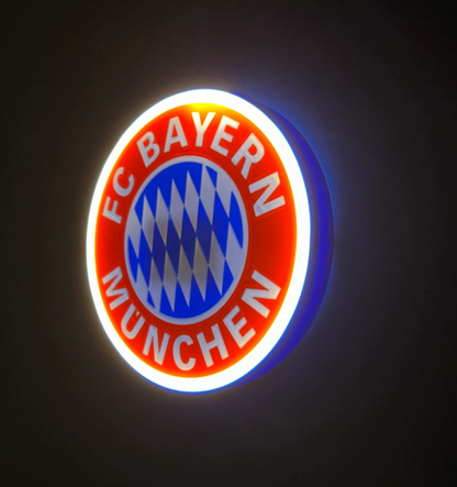 FC Bayern München LED-Leuchtschild
