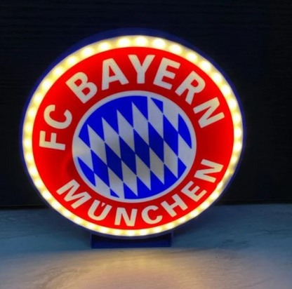 FC Bayern München LED-Leuchtschild