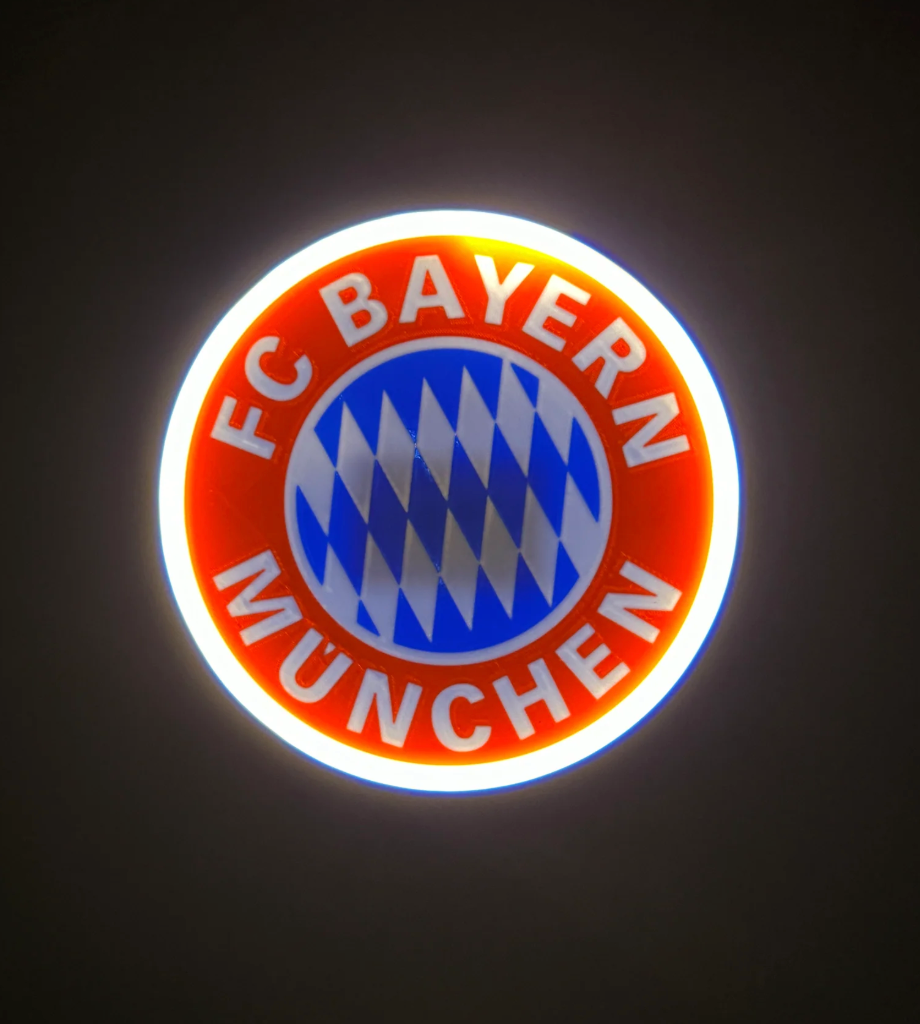 FC Bayern München LED-Leuchtschild