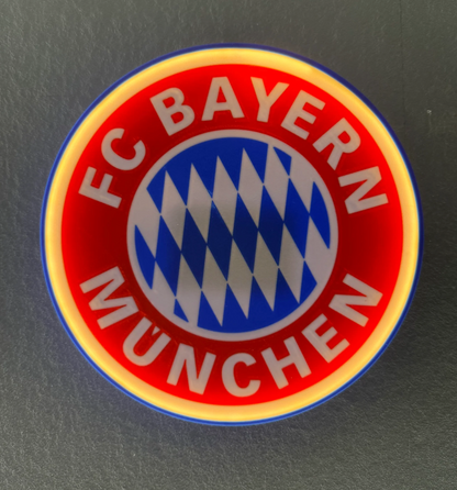 FC Bayern München LED-Leuchtschild