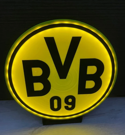 Borussia Dortmund 09 LED-Leuchtschild
