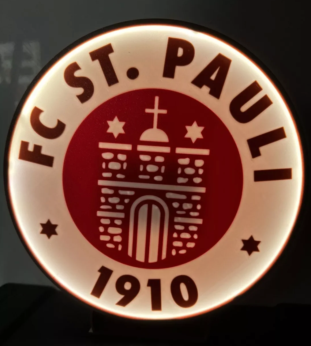 FC St. Pauli LED-Leuchtschild