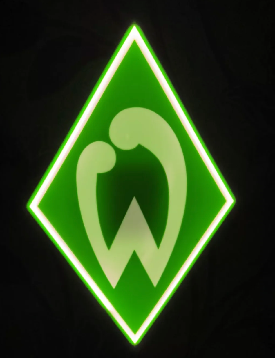 Werder Bremen LED-Leuchtschild
