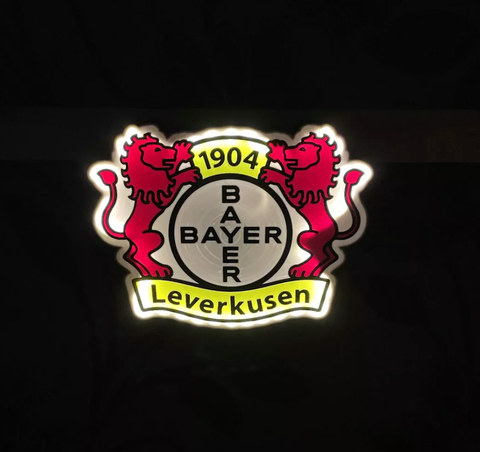 Bayer 04 Leverkusen LED-Leuchtschild