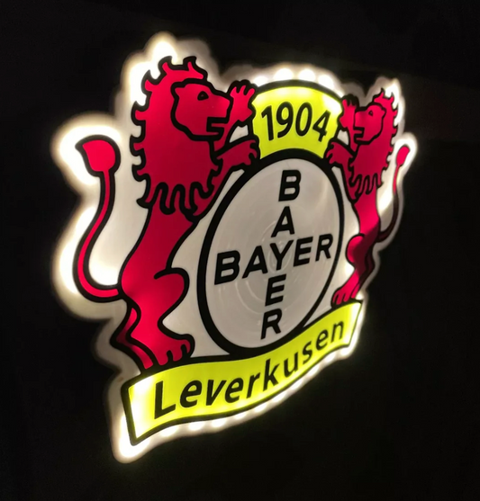 Bayer 04 Leverkusen LED-Leuchtschild
