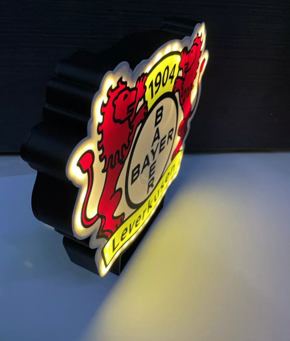 Bayer 04 Leverkusen LED-Leuchtschild