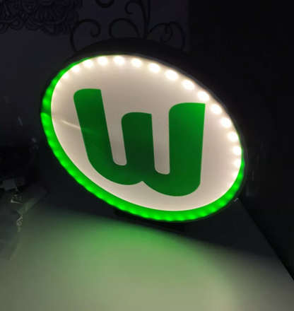 VFL Wolfsburg LED-Leuchtschild