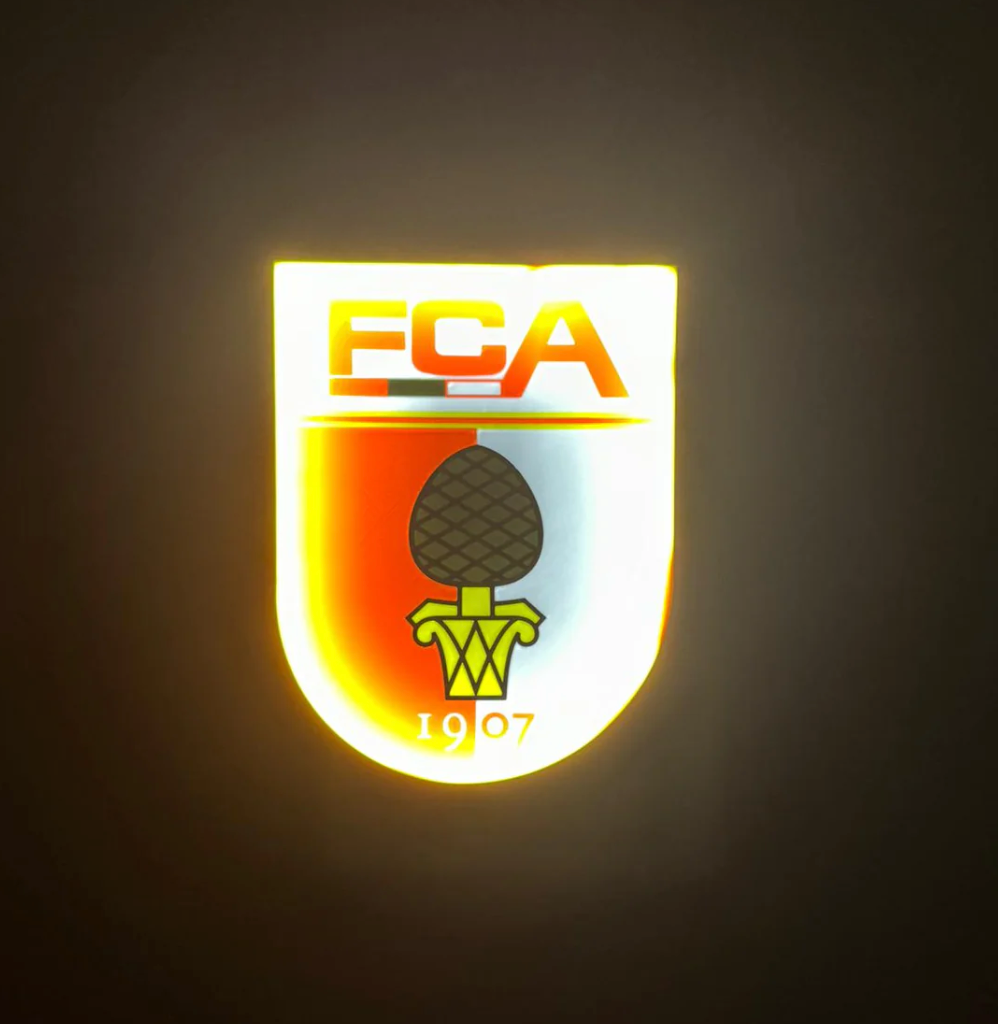 FC Augsburg LED-Leuchtschild