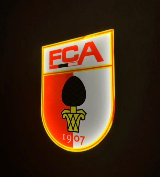 FC Augsburg LED-Leuchtschild