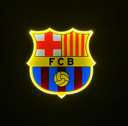 FC Barcelona LED-Leuchtschild
