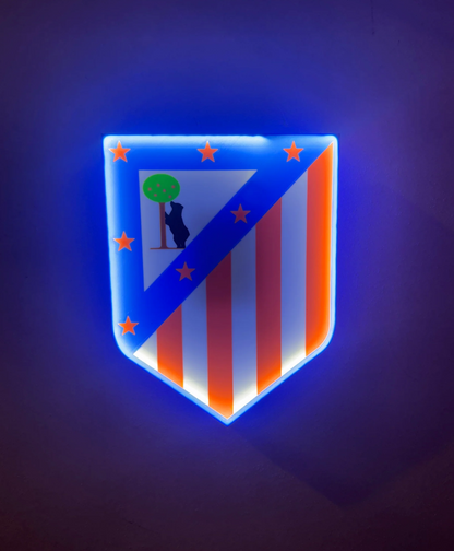 Atlético Madrid LED-Leuchtschild