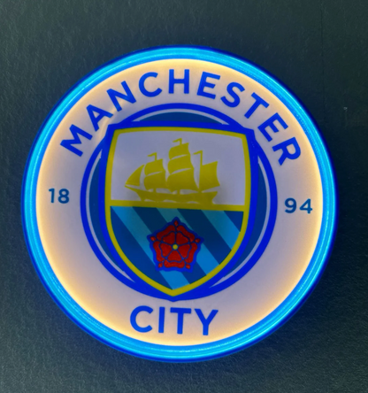 Manchester City LED-Leuchtschild