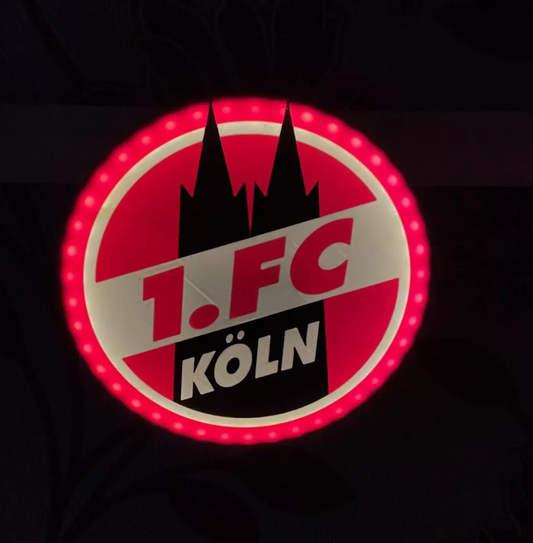 1. FC Köln LED-Leuchtschild