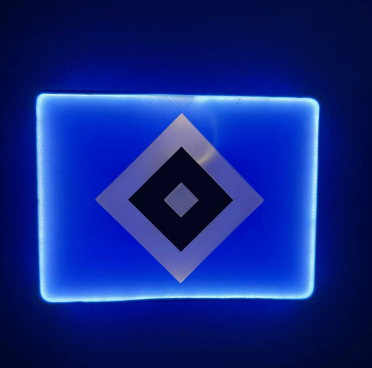 Hamburger SV LED-Leuchtchild