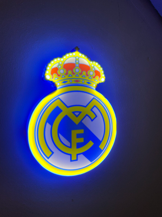 Real Madrid LED-Leuchtschild