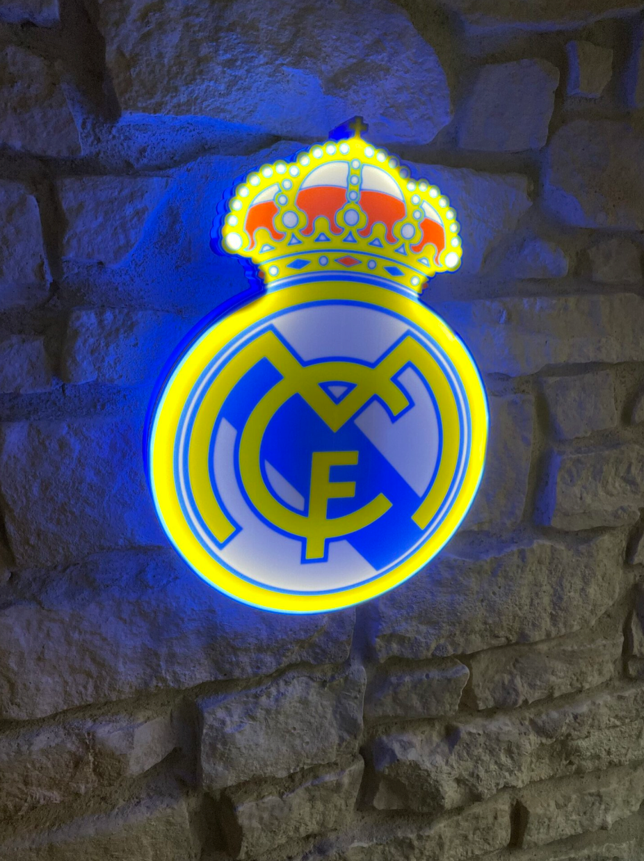 Real Madrid LED-Leuchtschild