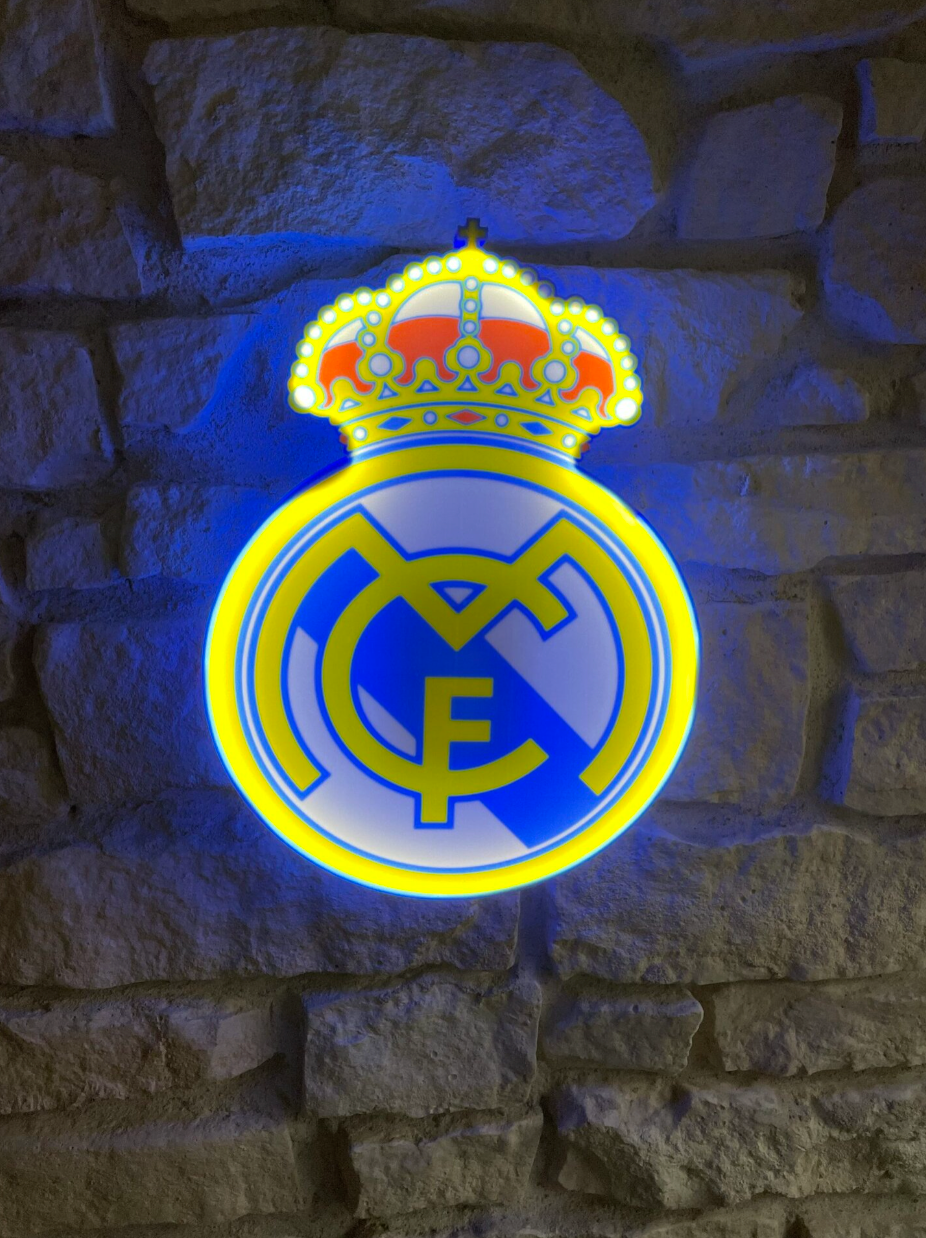 Real Madrid LED-Leuchtschild