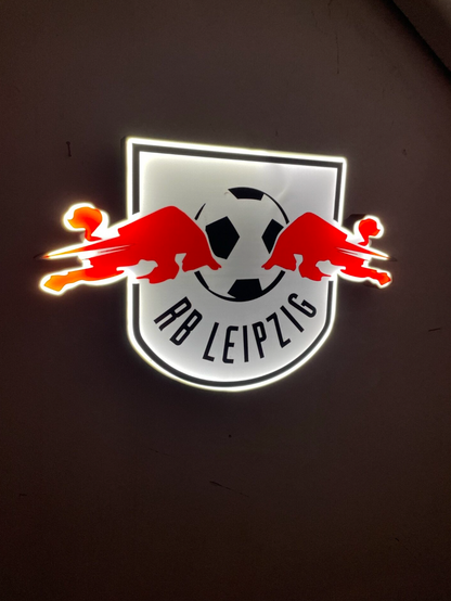RB Leipzig LED-Leuchtschild
