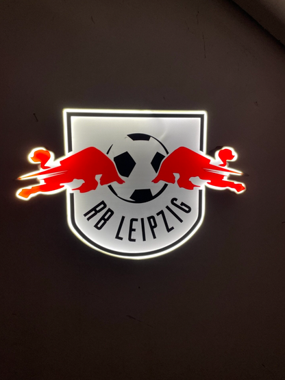 RB Leipzig LED-Leuchtschild