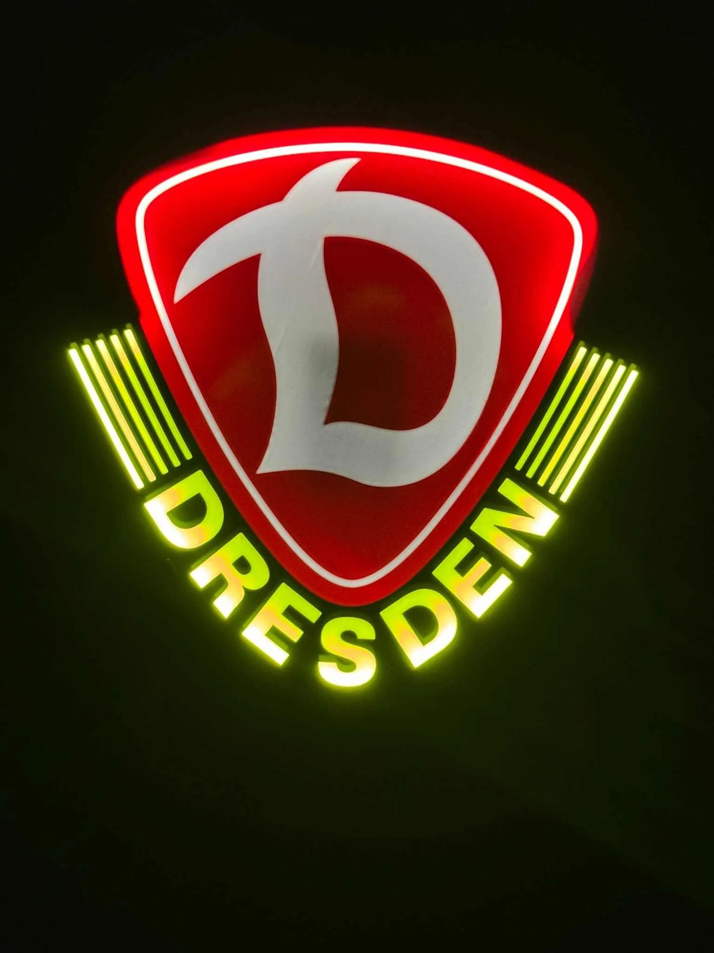 Dynamo Dresden LED-Leuchtschild