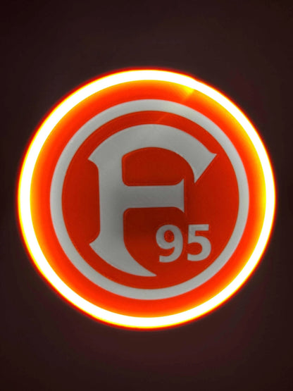 Fortuna Dusseldorf LED-Leuchtschild