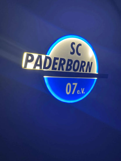 SC Paderborn 07 LED-Leuchtschild