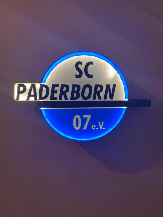 SC Paderborn 07 LED-Leuchtschild